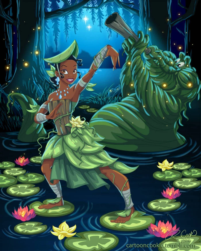 Meanwhile, Tiana Is A Different Kind Of Waterbender, Who Uses Water To Heal Nature
