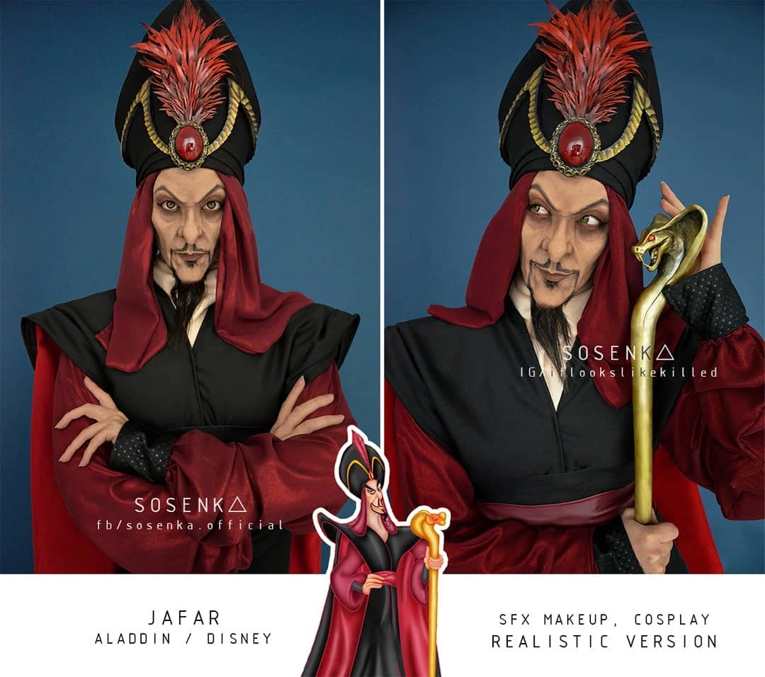 No One Could Ever Recognize At First Glance That This Jafar Is A Female Cosplayer