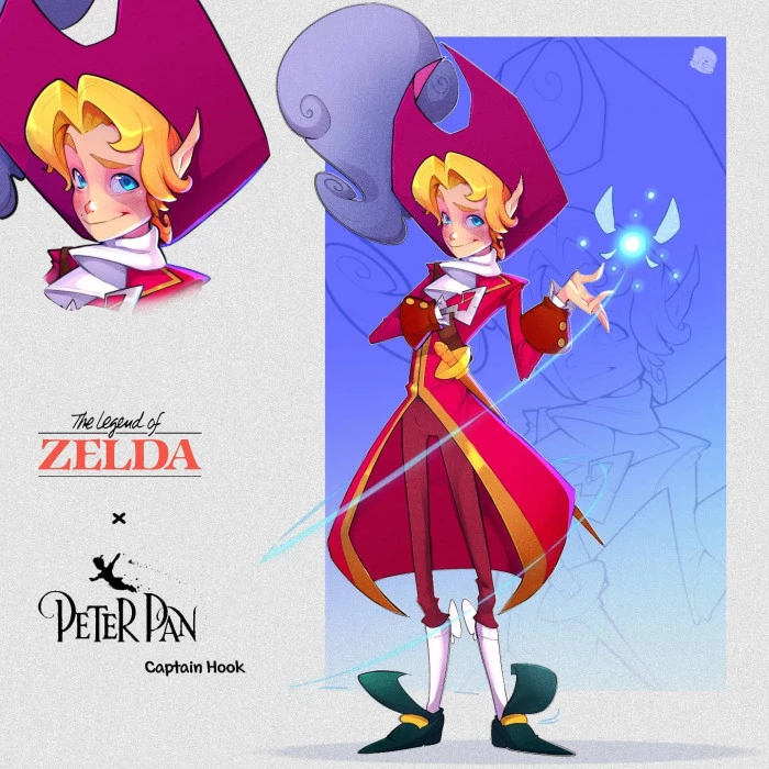 Our Hero Link Looks Good In That Captain Hook Costume