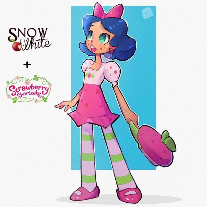 Snow White In Strawberry Shortcake? Why Not?