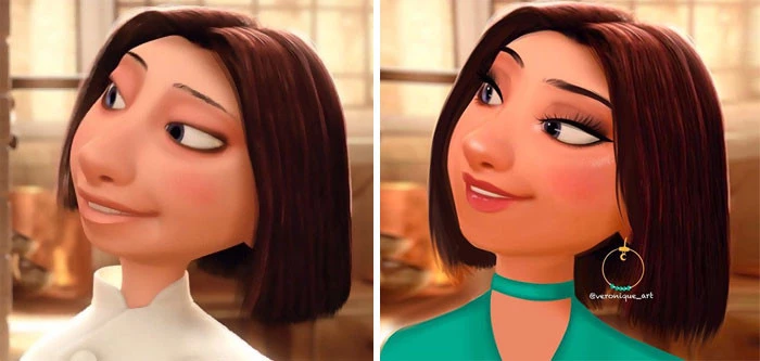 Colette From Ratatouille Looks Gorgeous In Her Casual Outfit. Hold Her Tight, Linguini!
