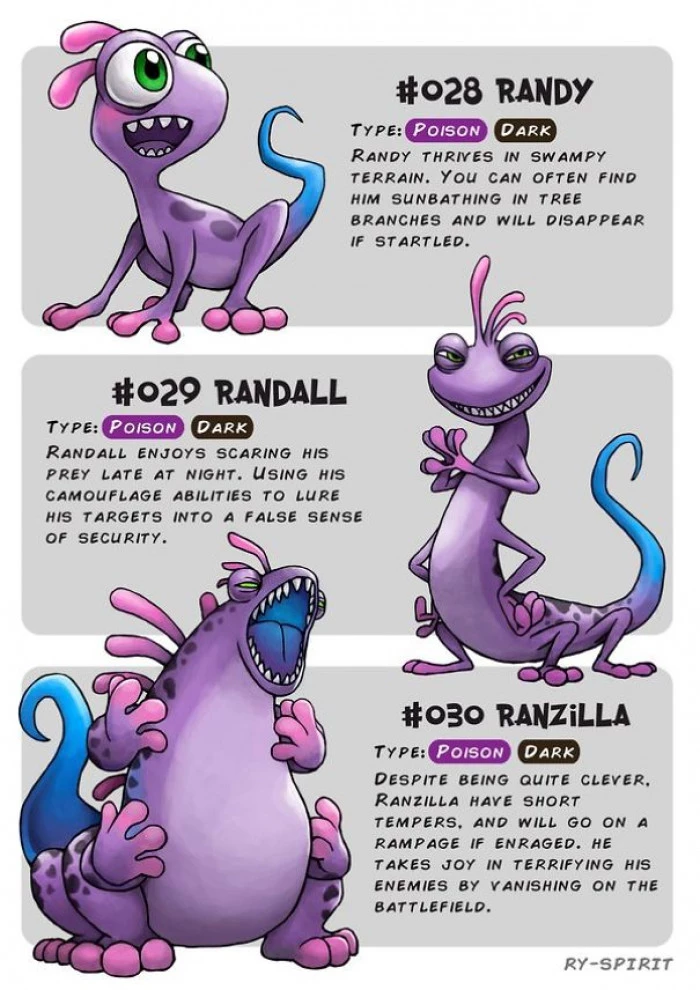 I Love How Randall (Monster Inc.) Turns Himself From A Little Lizard To A City-Size Kaiju