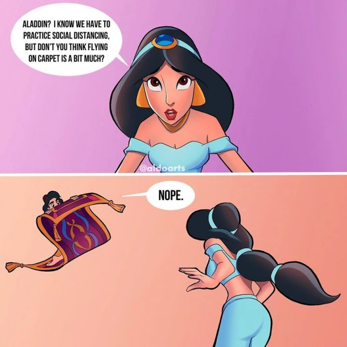 Sorry Jasmine, But You Can Never Be Too Careful