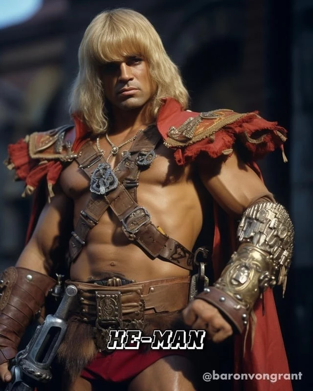 Our Protagonist, He-Man, Looks Like A Character Played By Sylvester Stallone