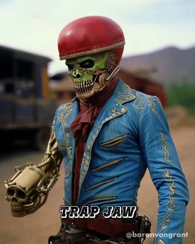 Trap-Jaw With A Mexican-Themed Outfit