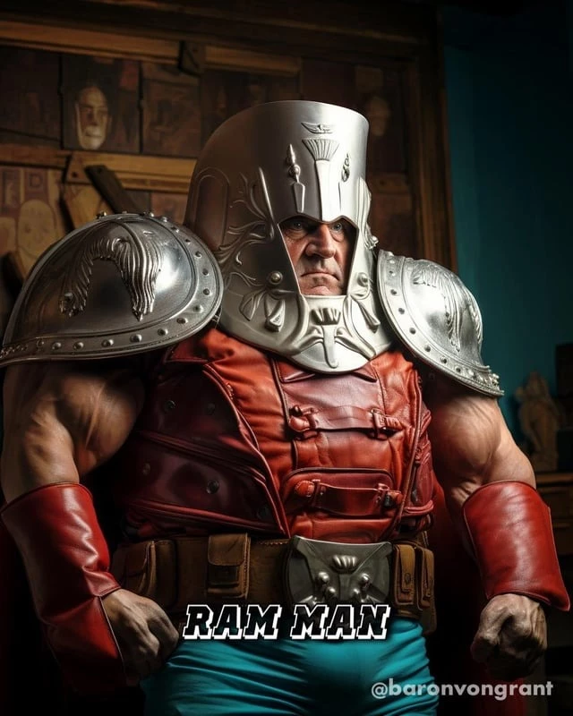 Ram Man Still Looks As Comical As Ever