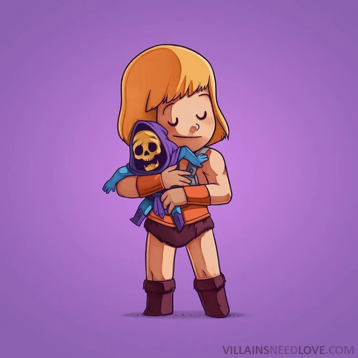 He-Man And Skeletor (He-Man And The Masters Of The Universe)
