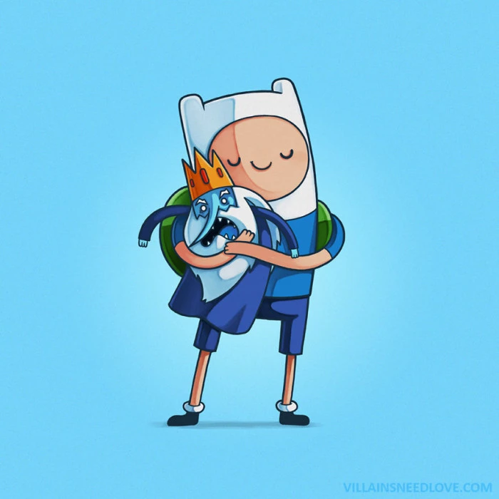 Finn And The Ice King (Adventure Time)