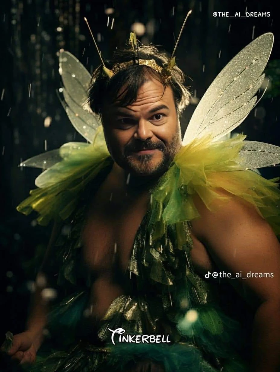 The Jack Black’s Version Of Tinker Bell Is Here To Give You Some Pixie Dust