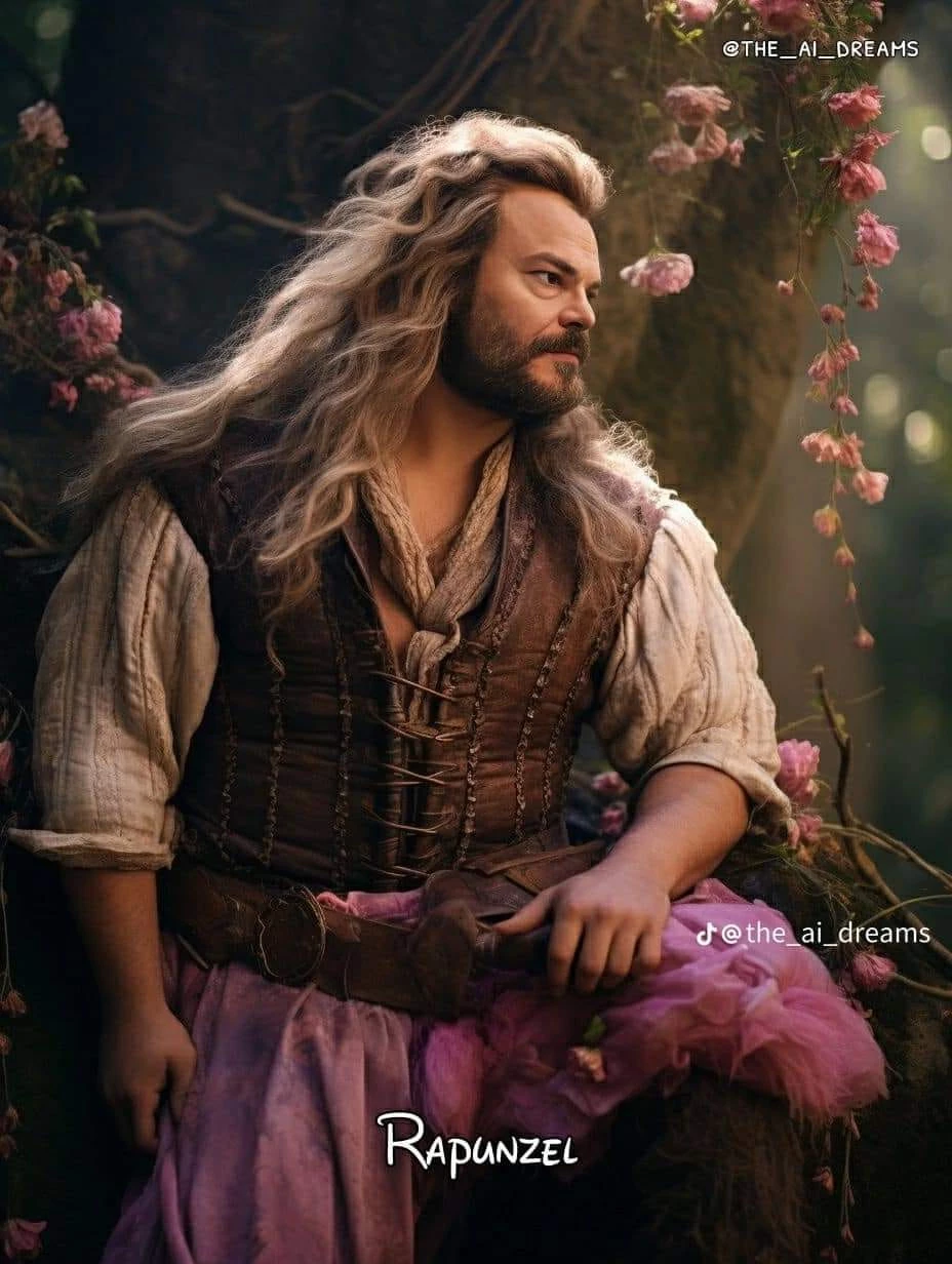 Rapunzel, Let Down Your Hair…And Beard?