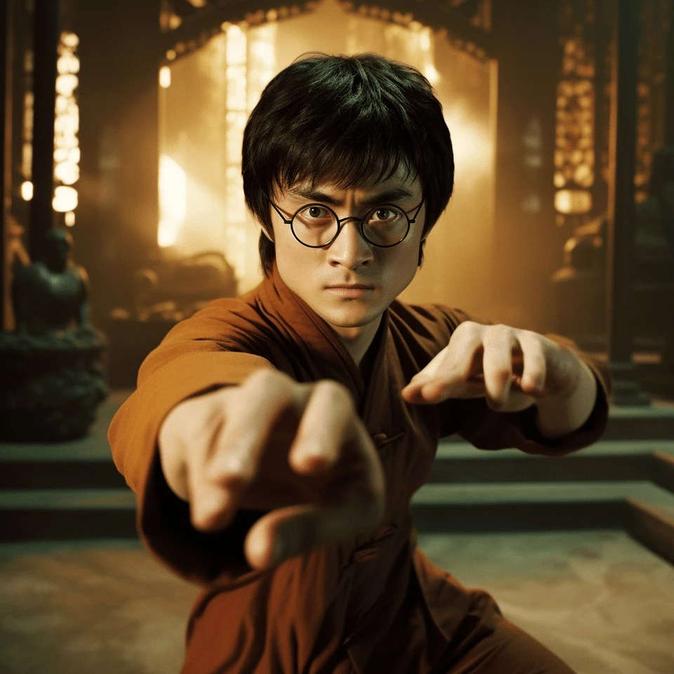 Without The Glasses, Harry Would Be A Carbon Copy Version Of Bruce Lee