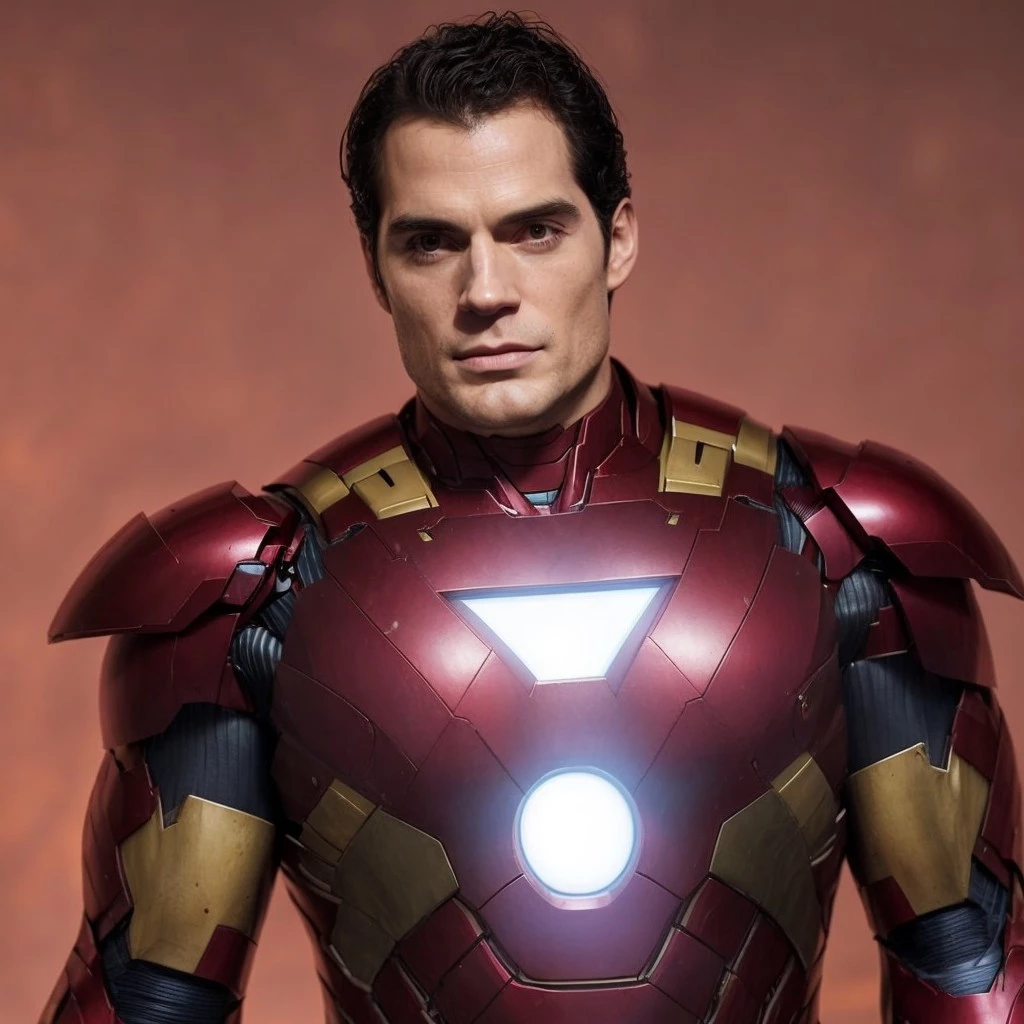 Henry Cavill (Superman) As Iron Man