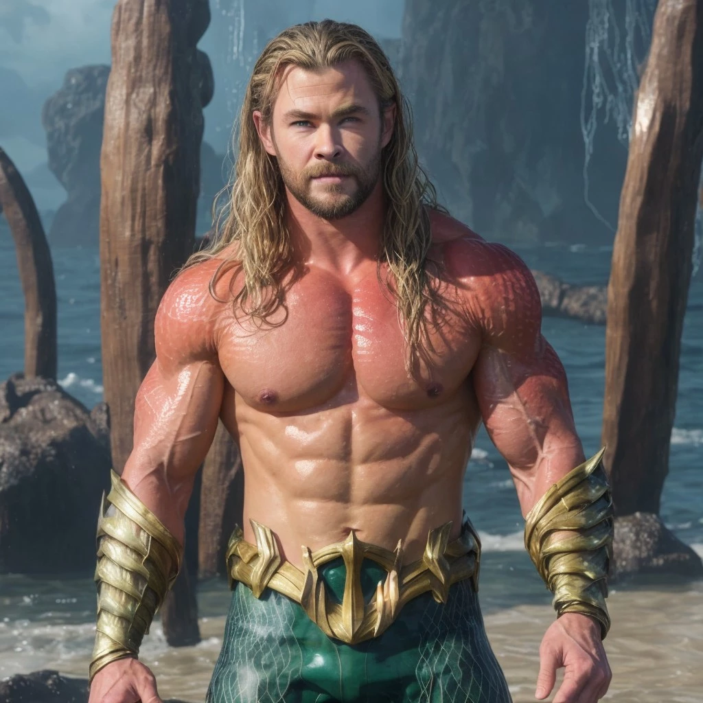 Chris Hemsworth (Thor) As Aquaman