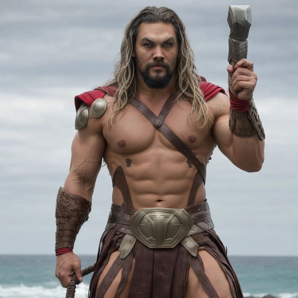 Jason Momoa (Aquaman) As Thor