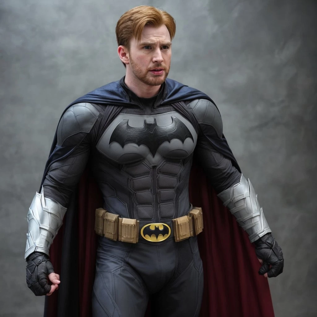 Chris Evans (Captain America) As Batman