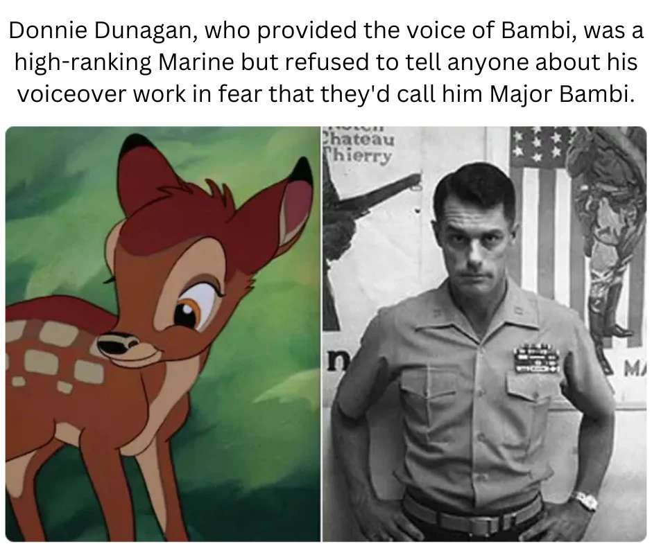 Major Bambi Is A Great Nickname Though