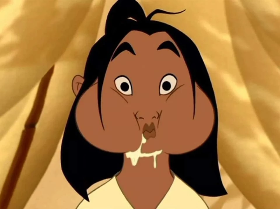 Fun Fact, Disney Even Has An Official Merchandise Of This Mulan’s Face. I Think They Know What They’re Doing