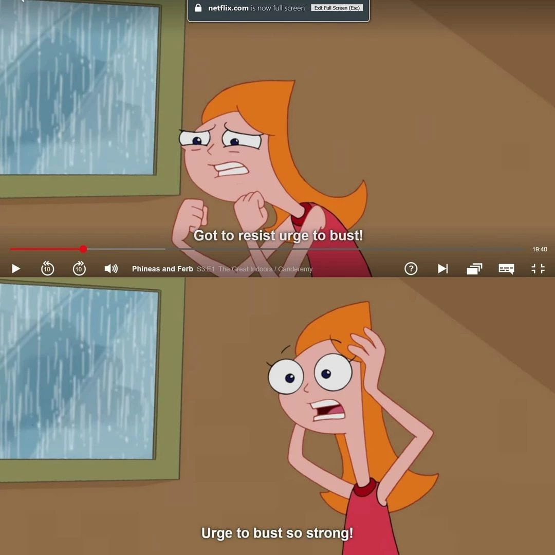 When You Find Out Bust Have A Different Meaning, This Iconic Line From Candace Will Never Be The Same