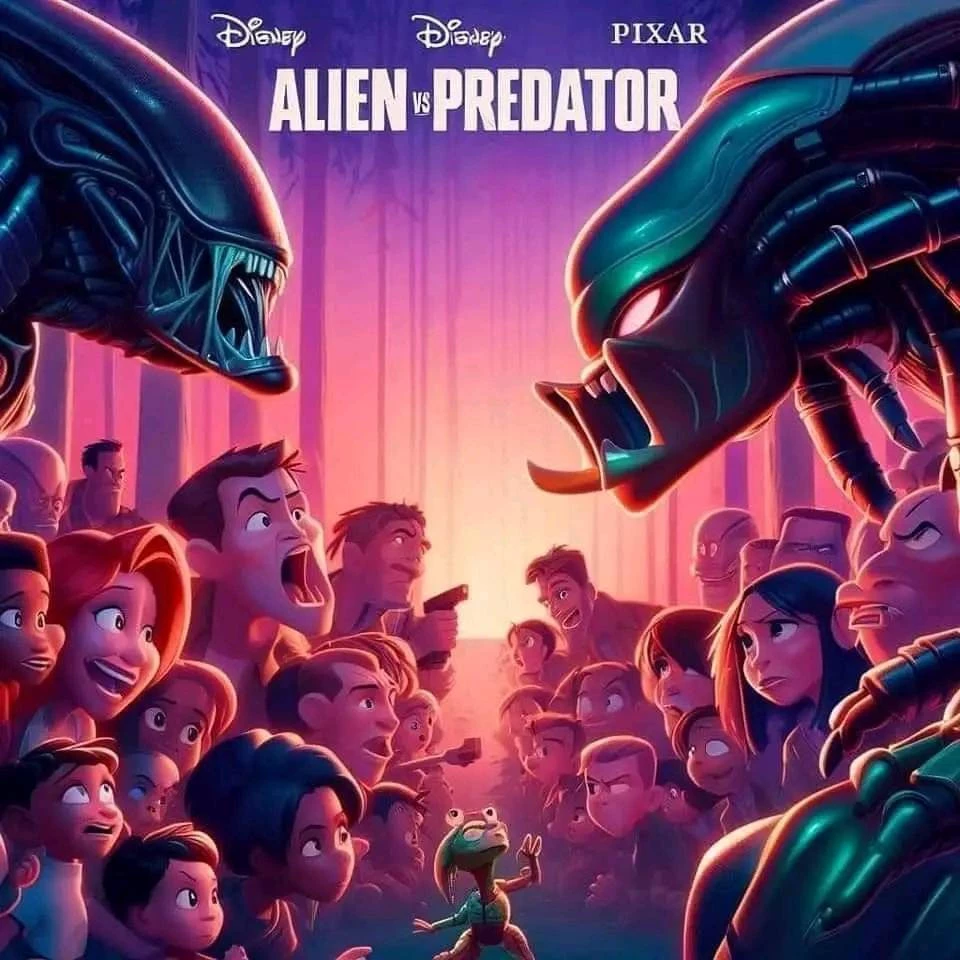 Alien vs Predator (2004) An All-Time Sci-Fi Classic, Remade Into A Cartoon