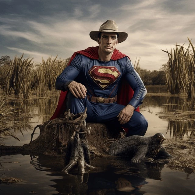 In Australia, Superman Would Be A Protector Of All Species In This Nation. Also, That’s A Nice Fedora