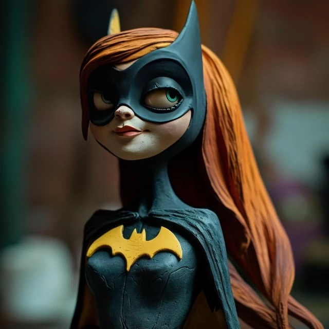 Batgirl Looks Like A Freshly Made Clay Doll