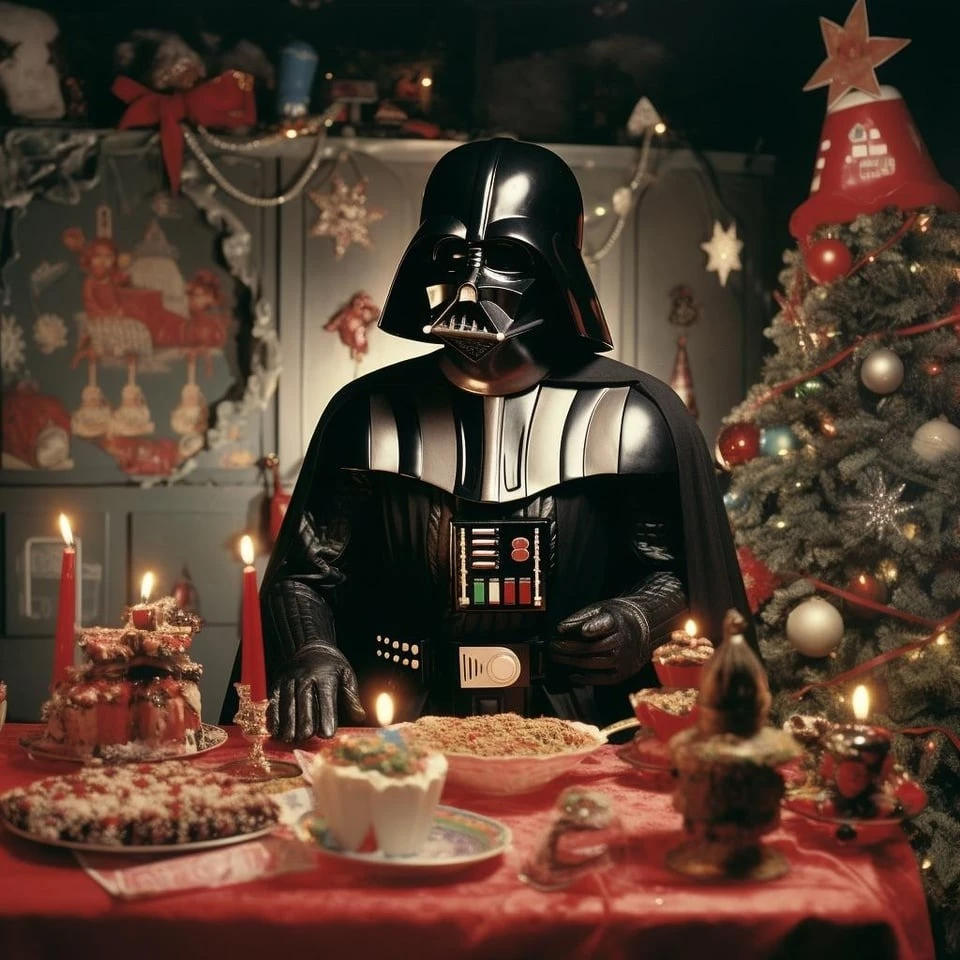 Darth Vader: Merry Christmas, And May The Force Be With You