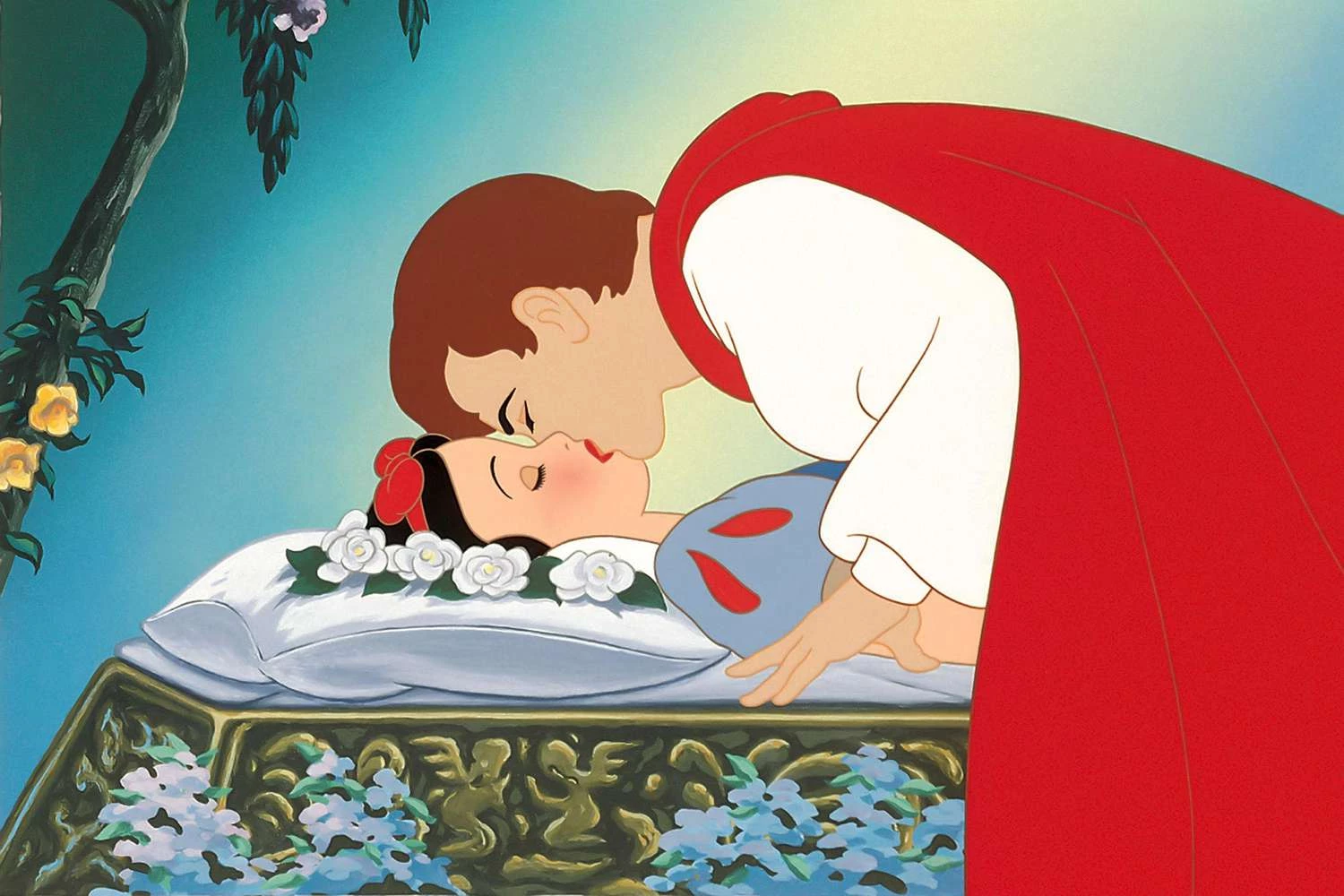 Prince Florian Kisses Snow White For No Reason At All