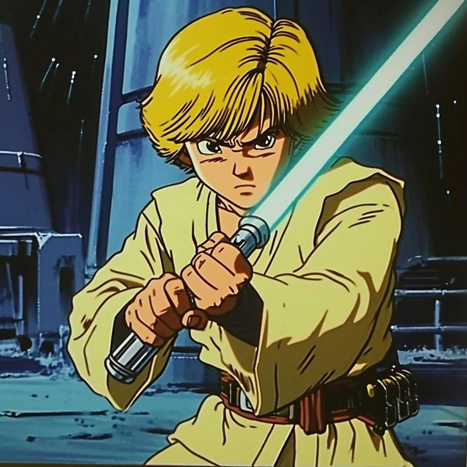 This Is Young Luke Skywalker, Who Has Proven Himself To Be A Talented Jedi In The Making