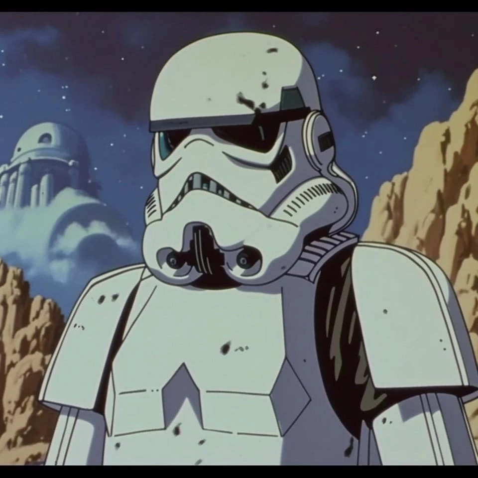 An Average Stormtrooper In The Realm Of Dragon Ball