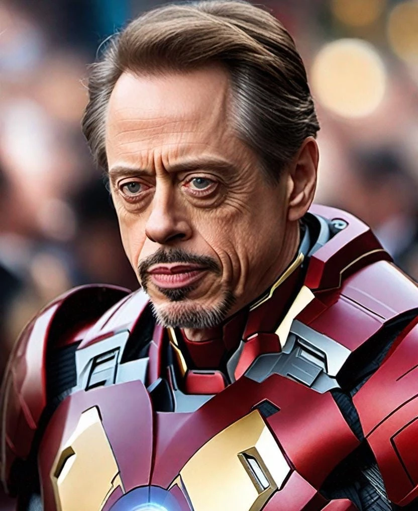 Steve Buscemi (Hotel Transylvania) As Iron Man