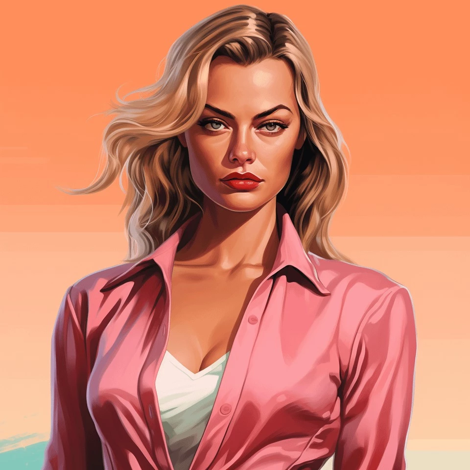 Margot Robbie With That California Gurl Vibe