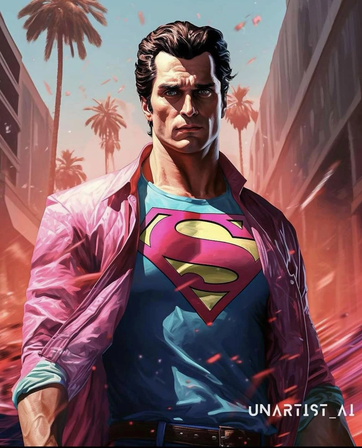Nice Jacket You Have There, Clark. Very Miami-Ish