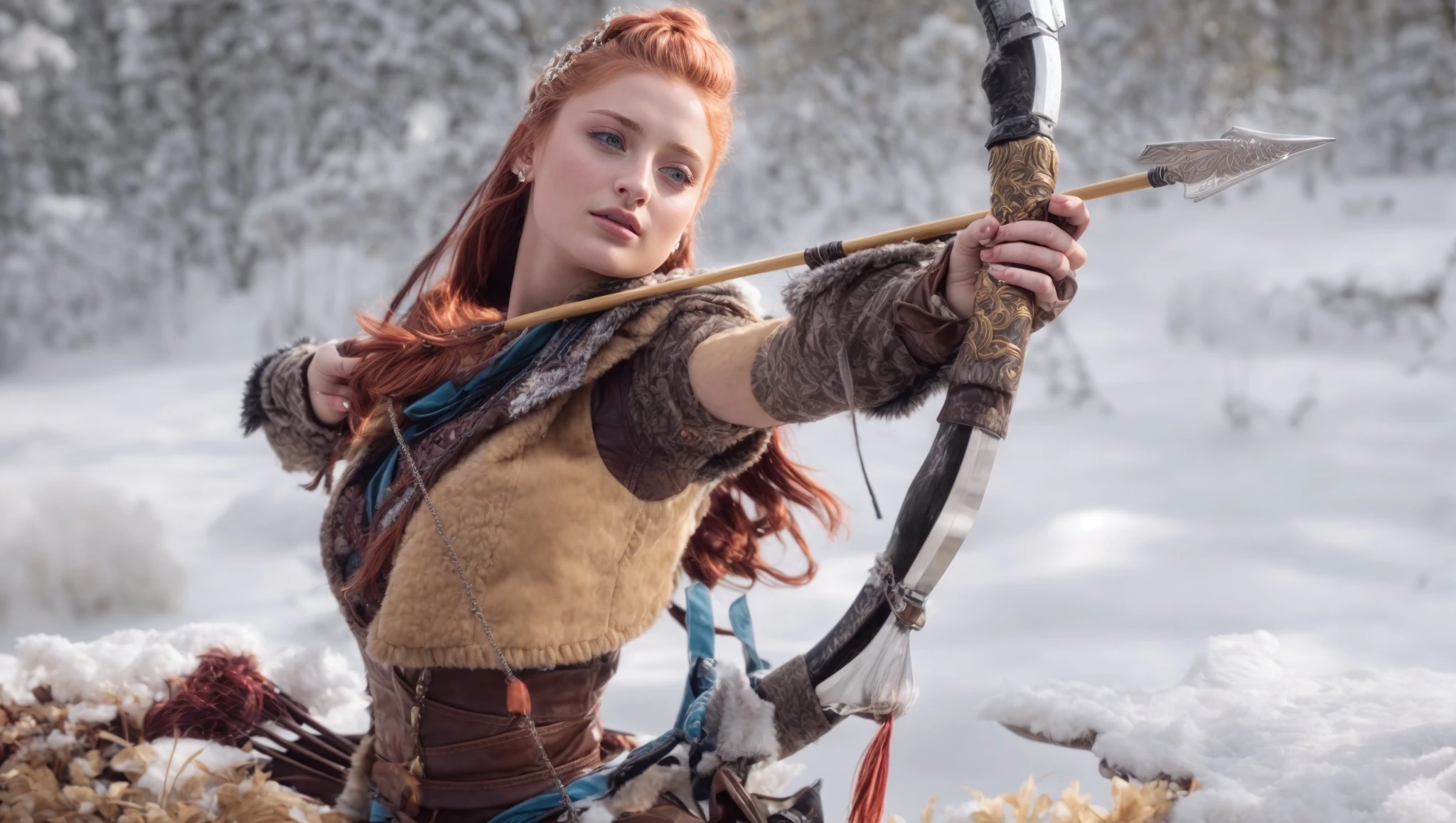 Thanks To Her Father Rost, Aloy Is A Proficient Combatant, Who’s Skilled With Both Her Bow And Spear