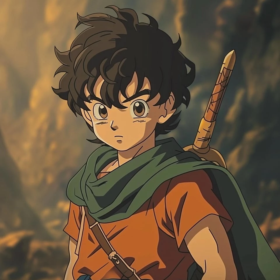 The Protagonist, Frodo, Looks Like A Kid, With A Bit Of Resemblance To Son Goku