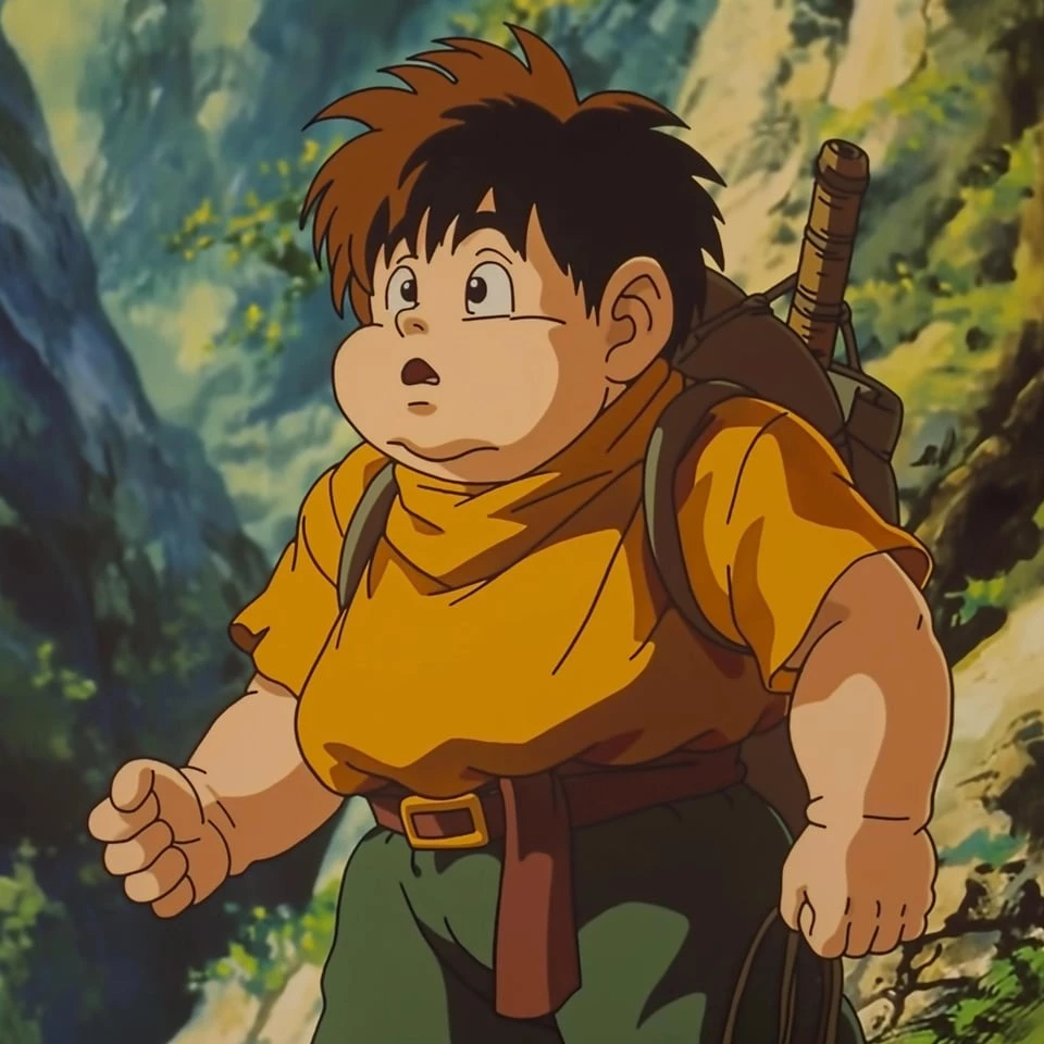 Samwise Gamgee, Frodo’s Best Friend And Ally, Is A Jolly And Chubby Dude In The Anime World