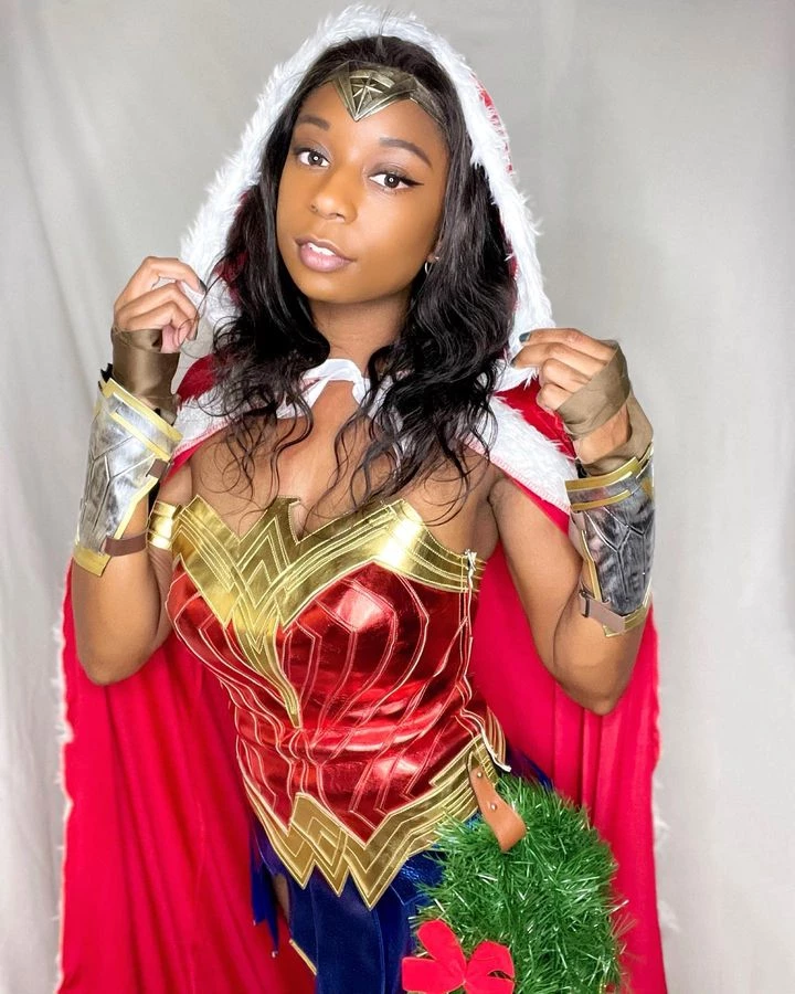 Kriss Also Cosplays Several DC Characters, Including Wonder Woman