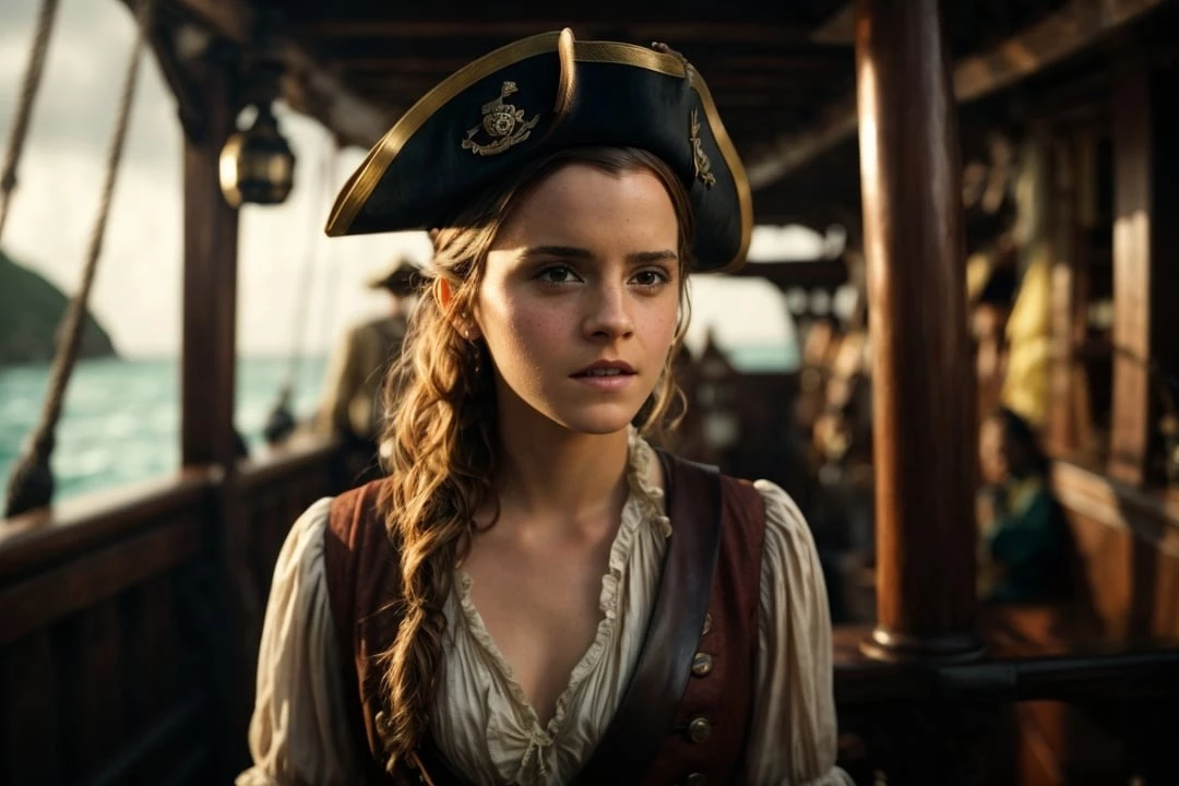 Emma Watson Might Be The Cutest Pirate To Have Ever Existed