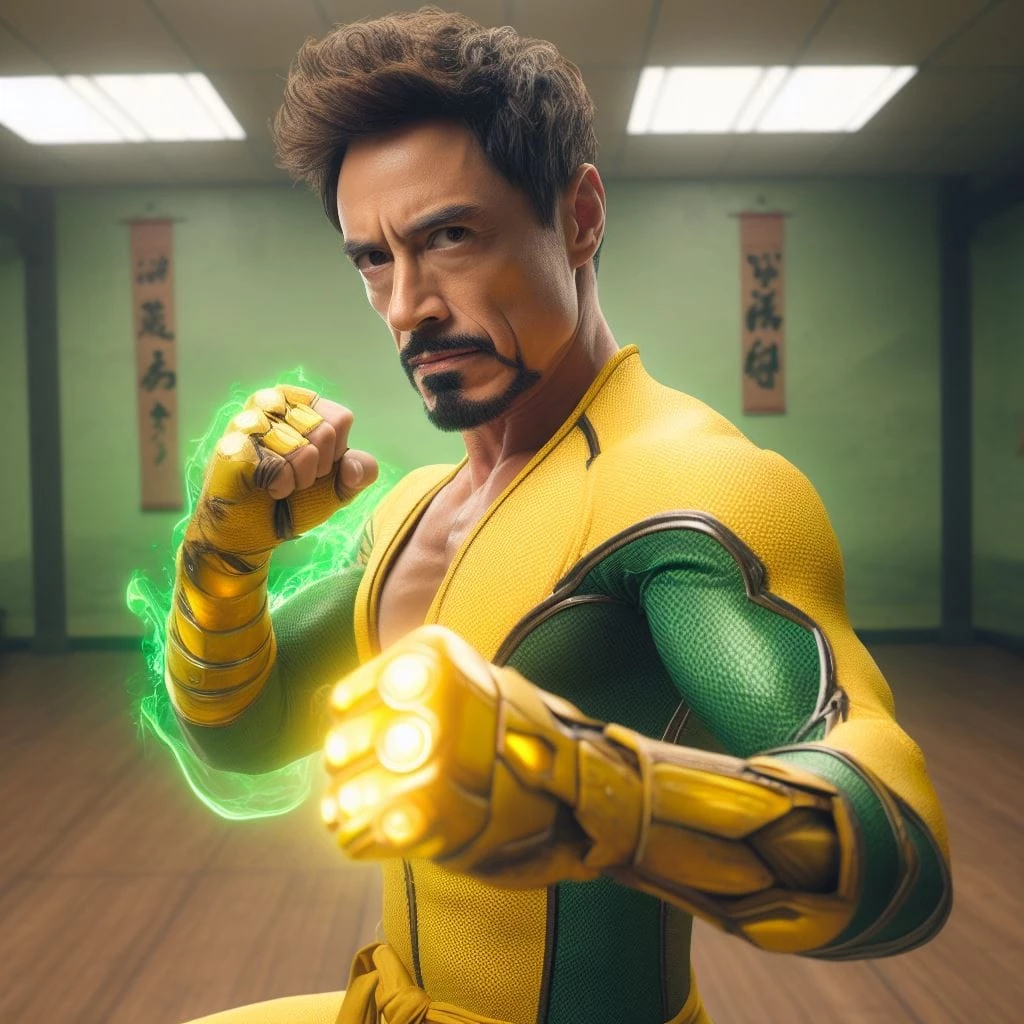 Robert Downey Jr. The Iron Fist?