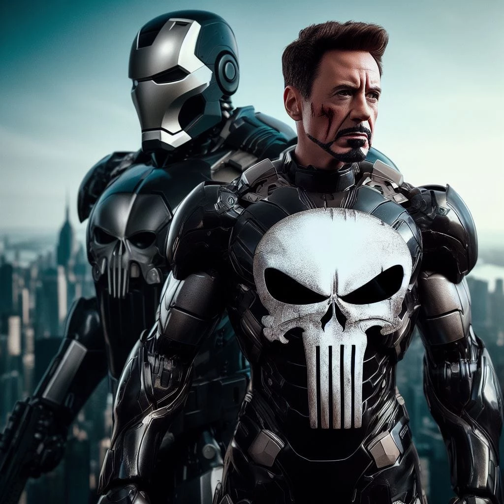 This Version Of The Punisher Even Has A Tony Stark Armor Designed Exclusively For Him