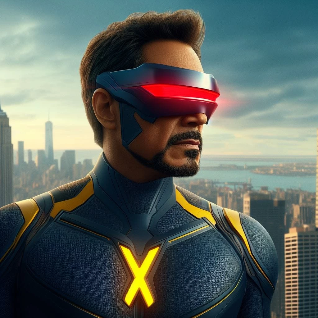 RDJ As Cyclops From The X-Men Franchise