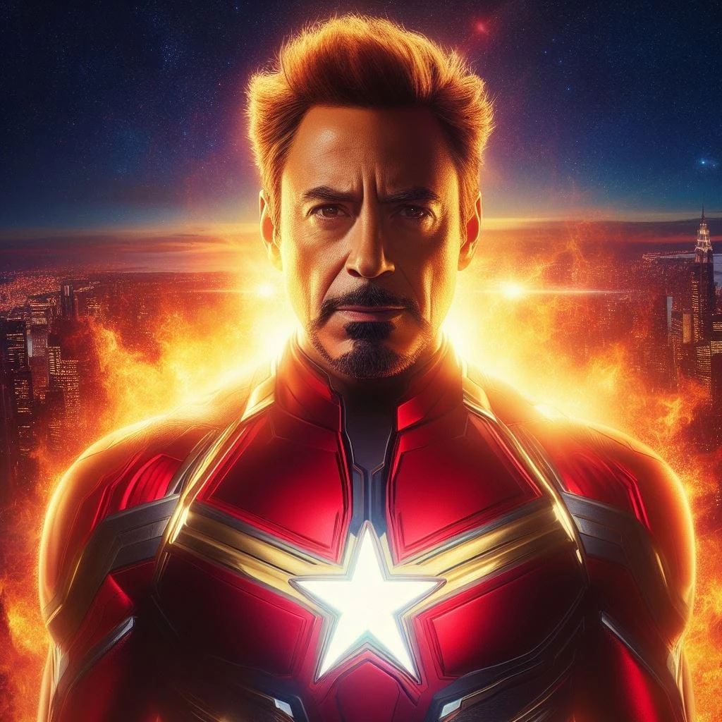 With Captain Marvel's Strength And Tony Stark’s Intellect, He Would Be Invincible