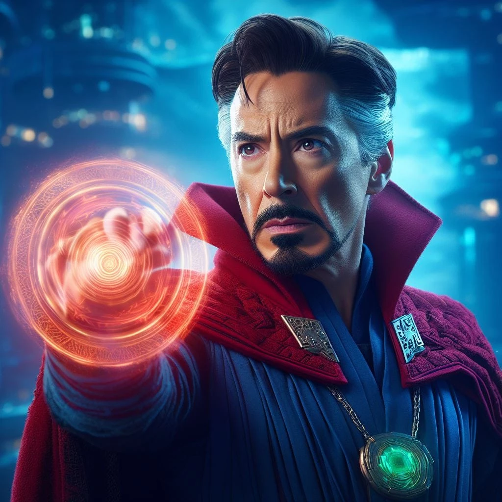 With His Gloris Beard, RDJ Could Be A Great Sorcerer Supreme