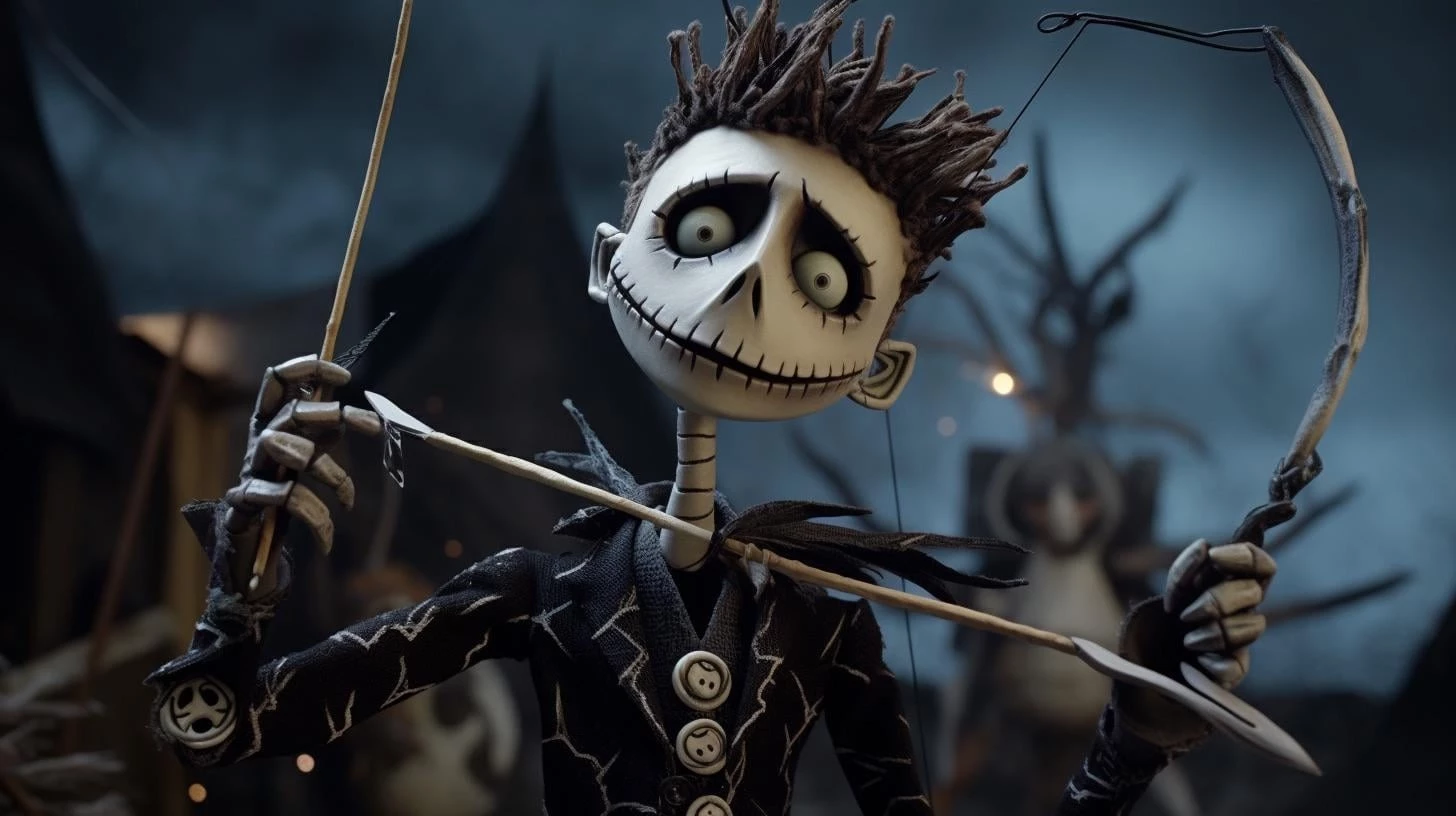 Last But Not Least, We Have Hawkeye, Who Looks Like Jack Skellington From The Nightmare Before Christmas