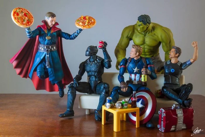 Avengers, Assemble! It’s Pizza Time!