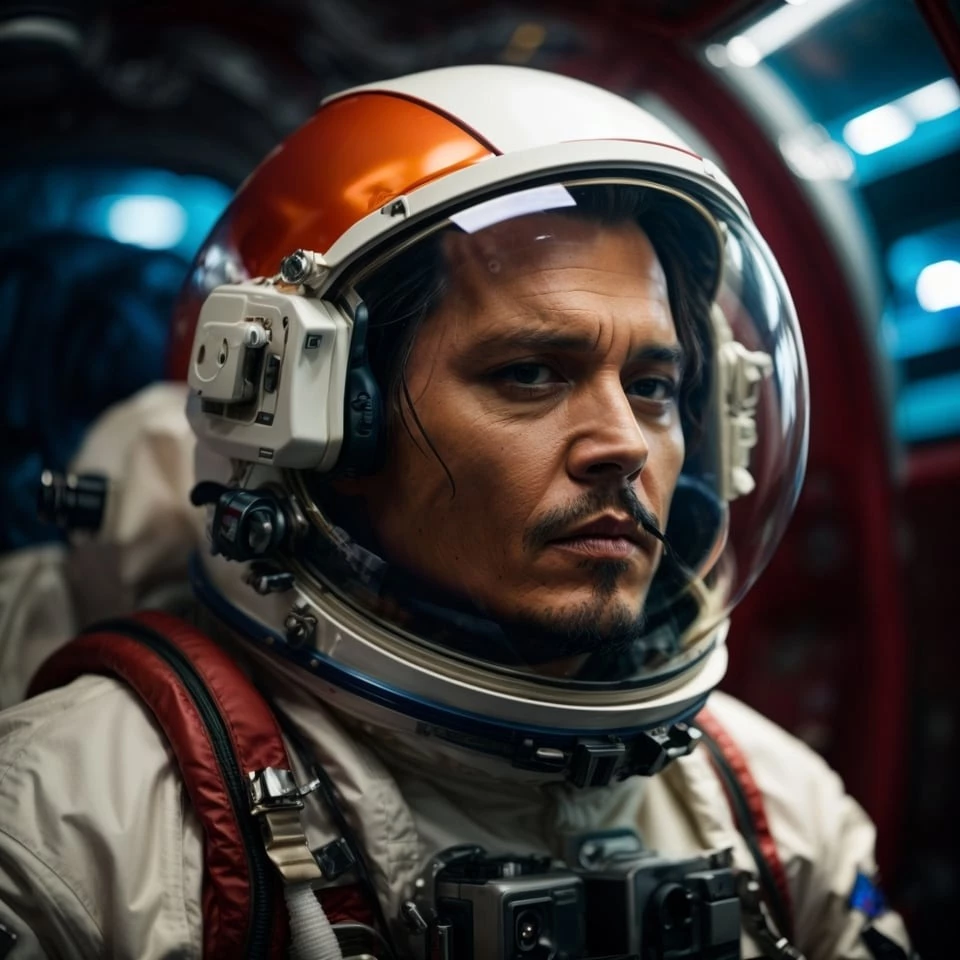 Johnny Depp (Pirates Of The Caribbean) Will Take His Jar Of Dirt To Space