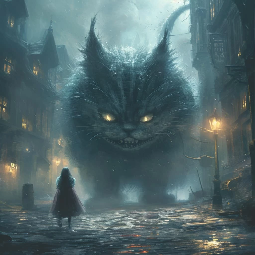 The Chesire Cat Has Grown Big, And Is Now Spreading Terror All Around The Wonderland