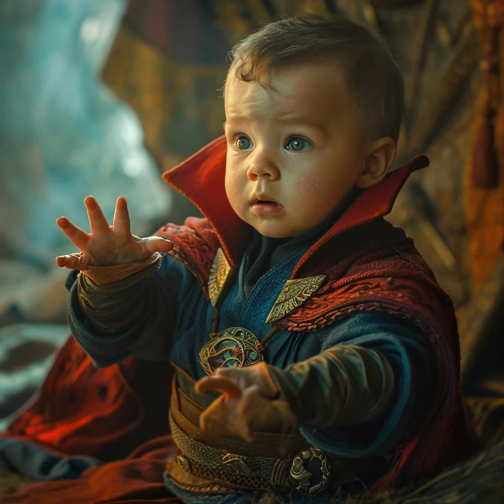 Baby Doctor Strange Has Been Tinkering With The Mystic Arts Since He Was A Toddler