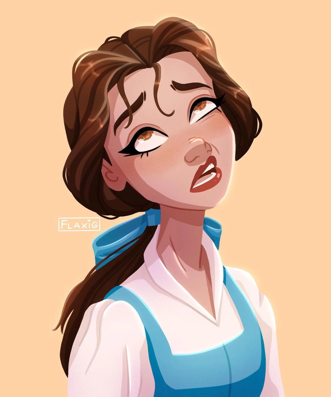 Belle’s Iconic Fed-Up Look (Beauty And The Beast)