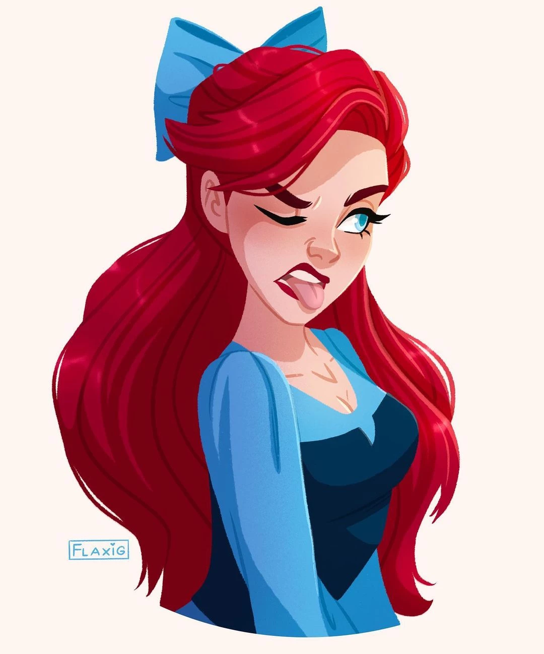 Animated Ariel’s Disgusted Face (The Little Mermaid)