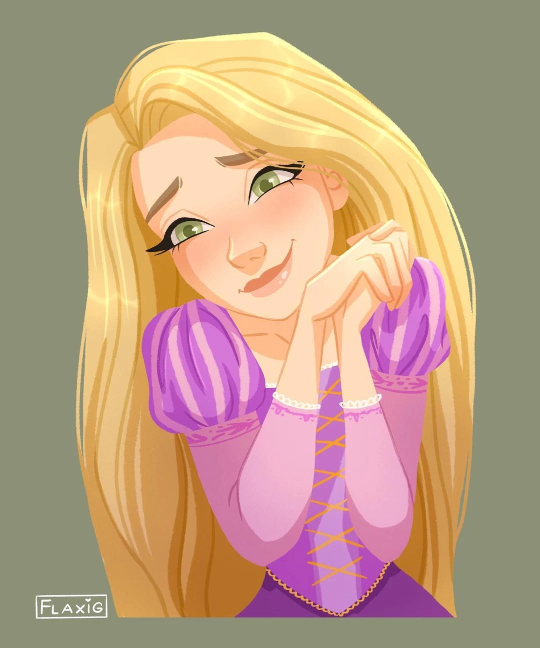 A More Mellow Siight Of Rapunzel (Tangled)